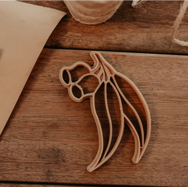 Eco Dough Cutter - Gumnut Leaf